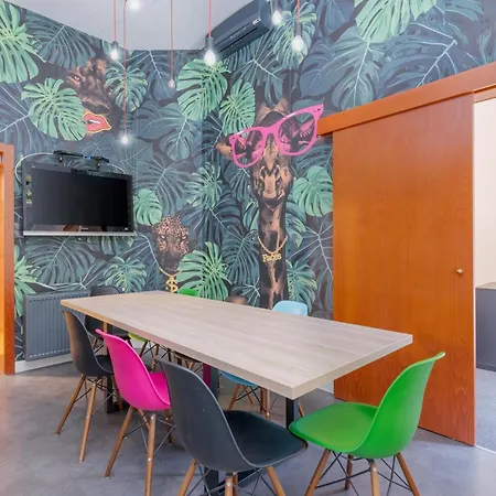 Apartament Faces Of Jungle - Funky Design In Vibrant Centre Budapeszt